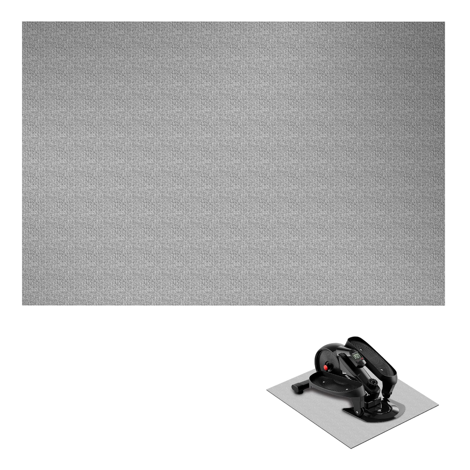 Photo 1 of Ellipse Machine Non-Slip Mat Suitable for Under Desk Elliptical Peddler Mini Cycles Mini Elliptical Exercise Bikes and Ellipse Leg Exerciser Machine for Seniors Home Sports Mat