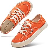 hash bubbie Women's Slip on Shoes Canvas Shoes Non Slip Fashion Sneakers for Women Low Top Loafers