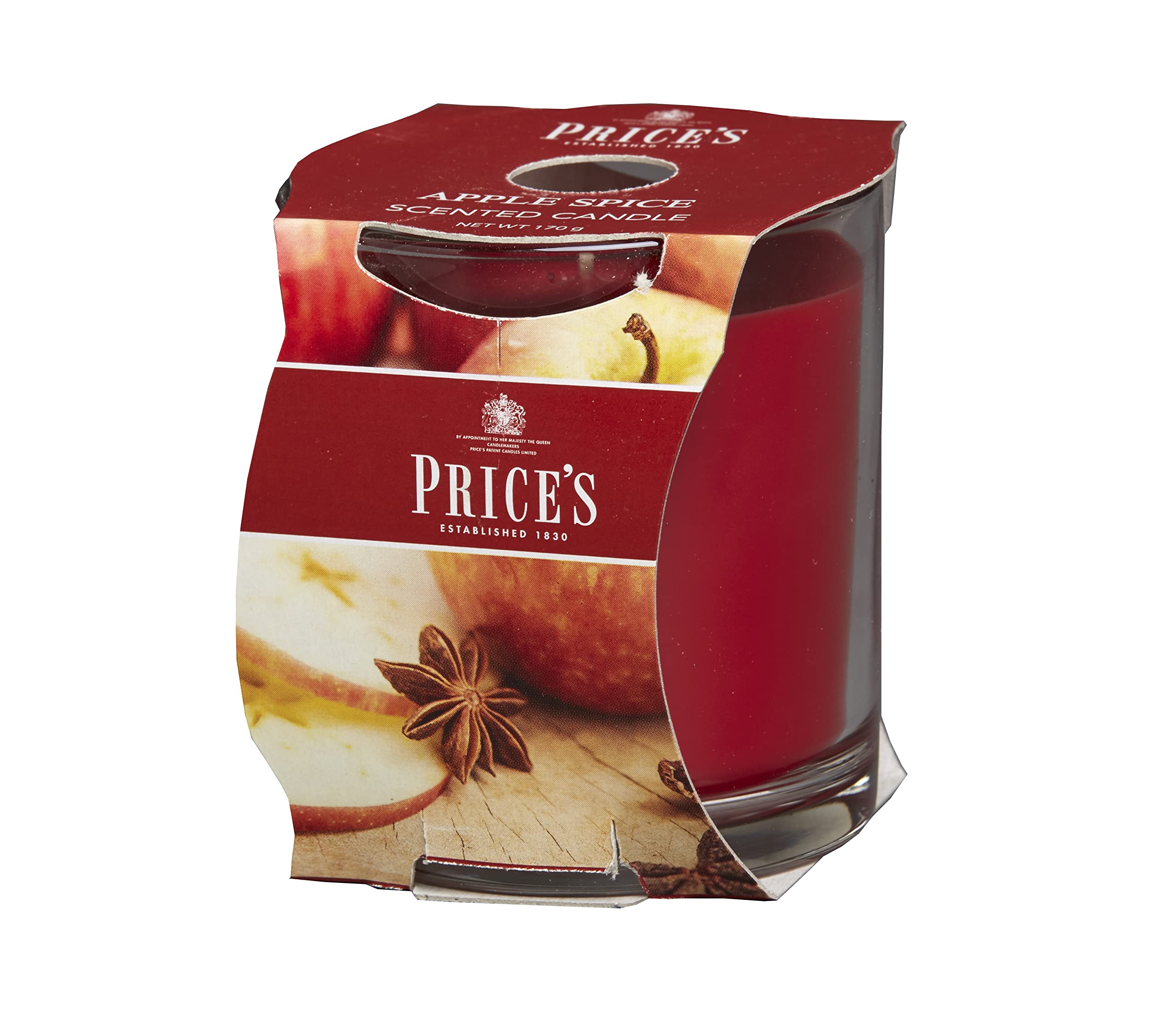 Price's - Apple Spice Jar Candle - Delicious, Sweet, Spicy Fragrance - Long Lasting Scent - Up to 45 Hour Burn Time — image 1