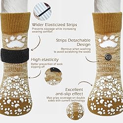 EXPAWLORER Anti Slip Dog Socks to Prevent Licking