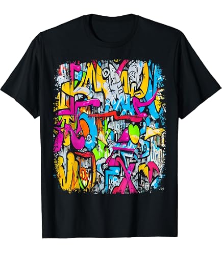 Amazon.com: Easy Come Easy Go – Street Graffiti Style T-Shirt