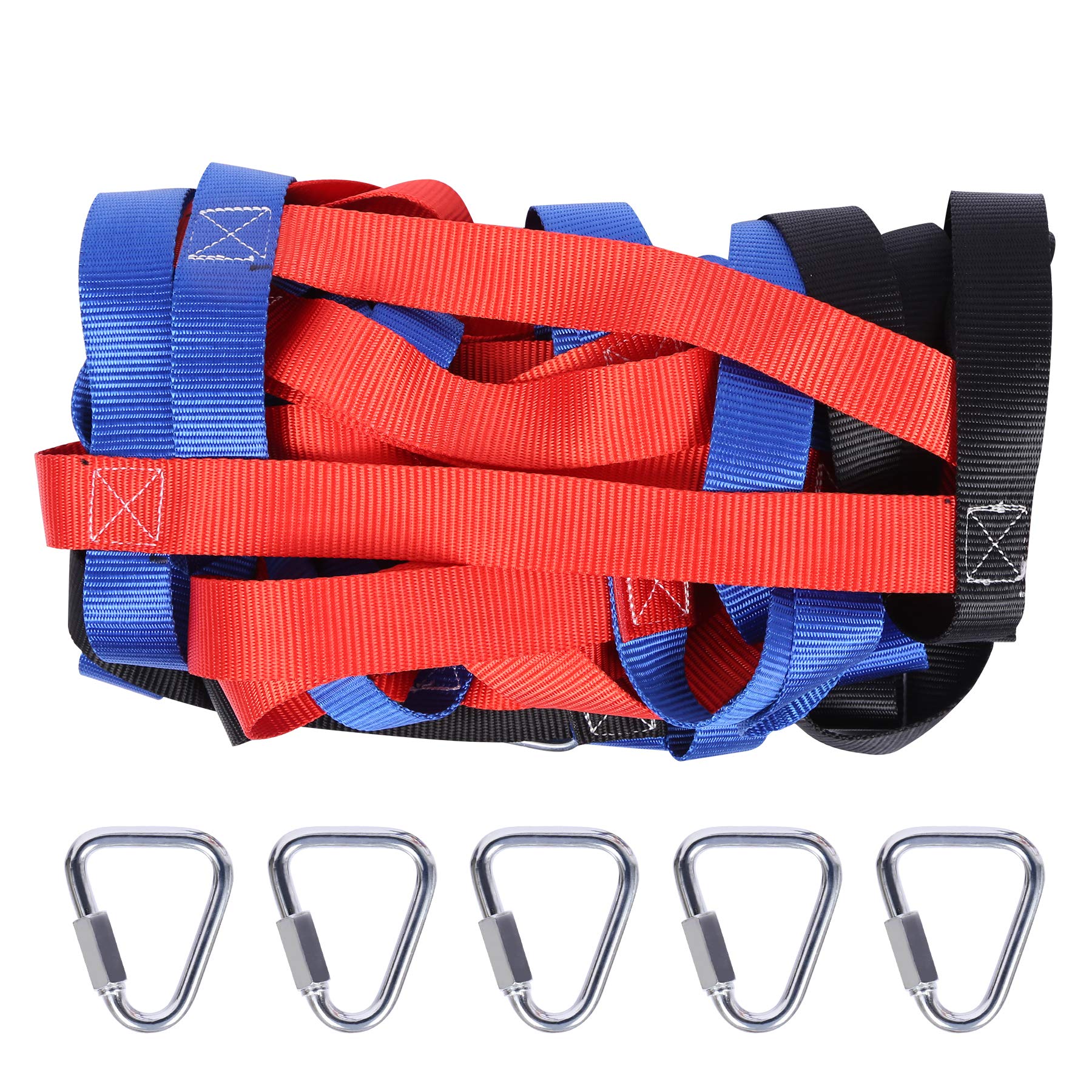 RedSwing Climbing Cargo Net for Kid Outdoor, Climbing Net Swingset for Playground, Kids Climbing Cargo Net Rope Ladder for Ninja Warrior Obstacle Course, Outdoor Treehouse