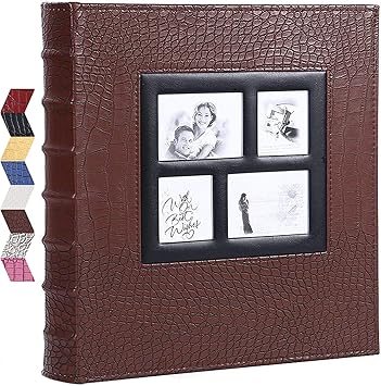 Vienrose Photo Albums 6x4 600 Photos Slip In Leather Cover Extra Large Capacity For Family Wedding Anniversary Baby Vacation Amazon Co Uk Home Kitchen