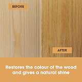 Furniture Clinic Natural Oak Coloured Beeswax Polish 200ml view 6