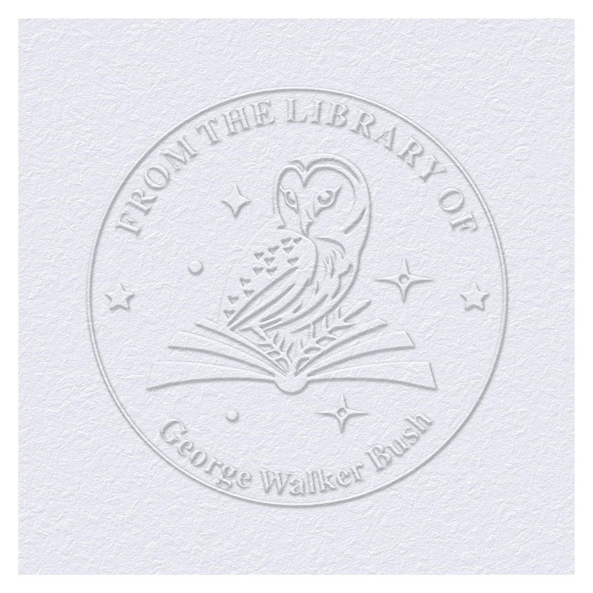 OFCCUSTOM Book Embosser Custom Embosser Stamp with