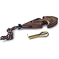 Jaw Harp by MUARO P.Potkin in Dark Wooden Case"Arrow"(Mouth Harp)