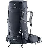 Deuter Aircontact Core 50+ 10L, Technical Multi-Day Hike Backpacking Pack - Black