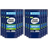 Right Guard Sport Antiperspirant 2.6 Oz (Pack of 6) | Up To 48HR Freshness | Buy Now with Express International Delivery