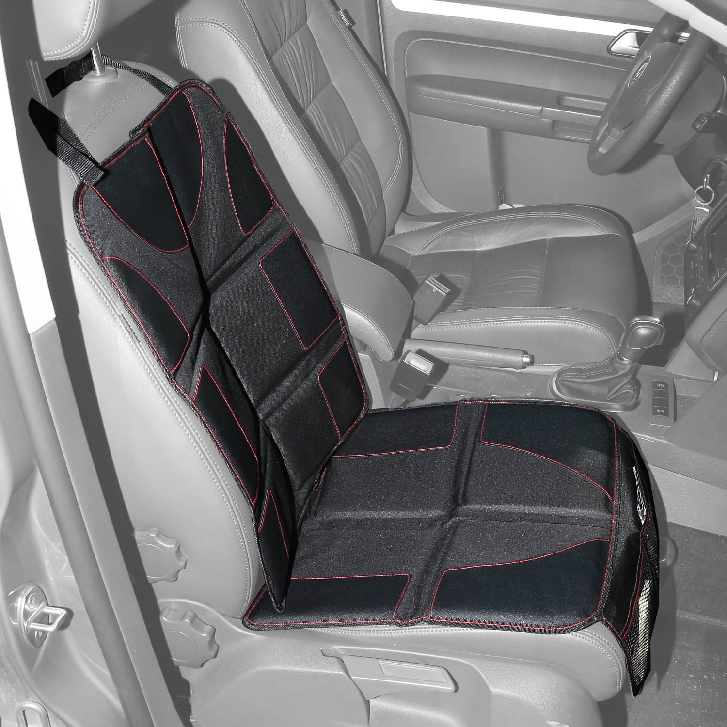 Durapower Car Seat Protector Mat Children Baby Seat Cover Grip with PVC Leather