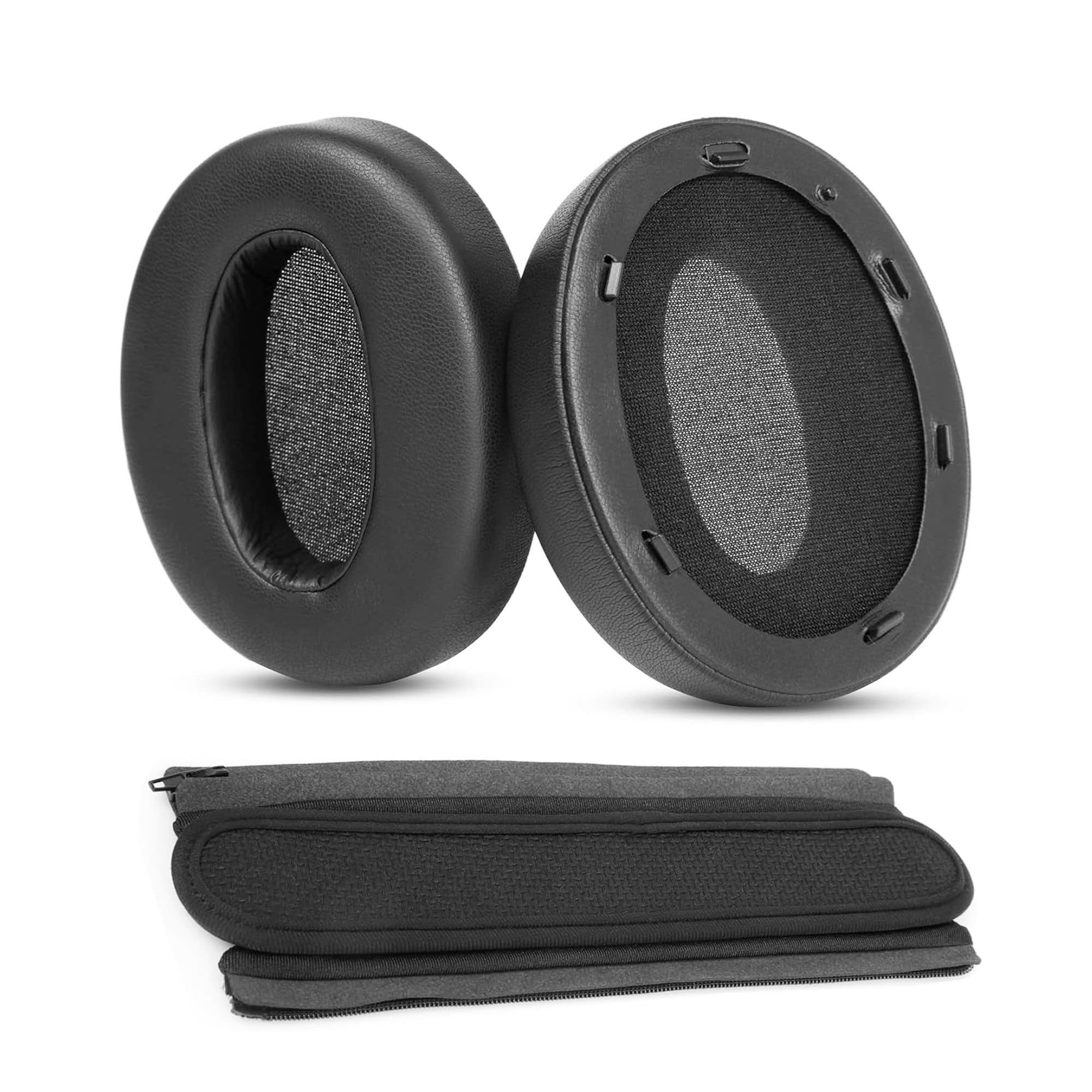 WH-XB910N Earpads and Headband Cushion for Sony WH-XB910N Headphone Ear cushions with Protein Leather and Memory foam