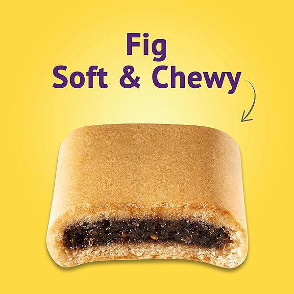 NEWTONS FIG BARS, SOFT FRUIT CHEWY COOKIES, 10 SNACK PACKS (2 COOKIES PER PACK)