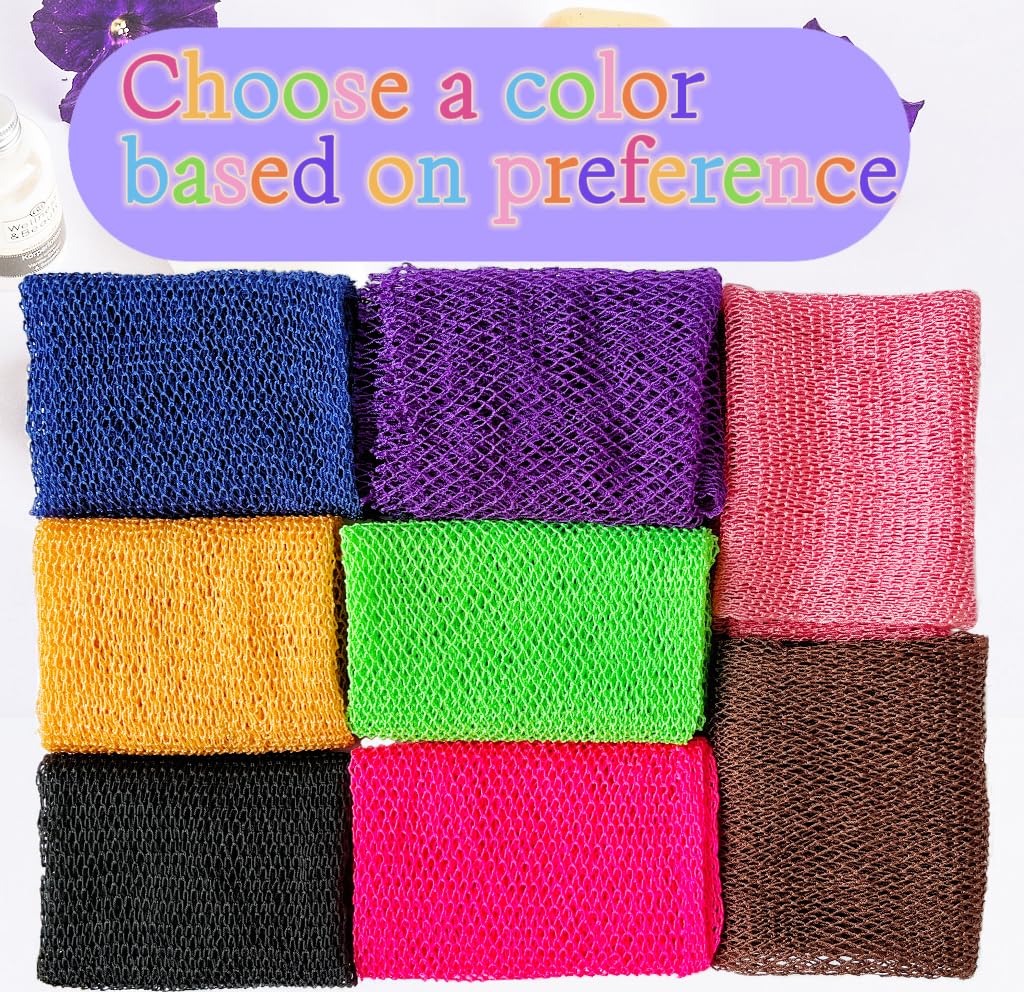 SPMKTBOZAI African Net Sponge Authentic, Exfoliating Real...