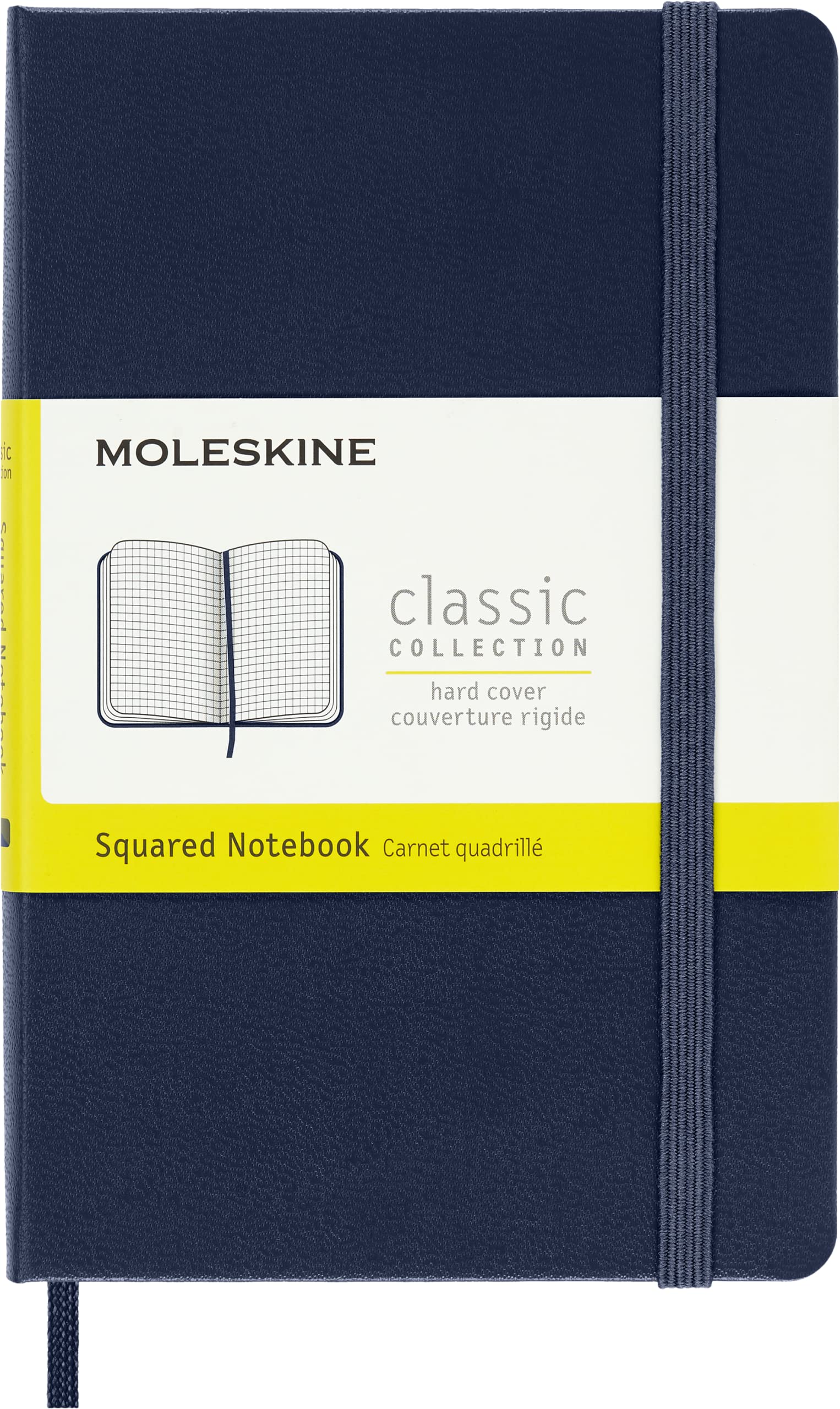 Moleskine Classic Dotted Paper Notebook, Hard Cover and Elastic Closure Journal, Color Scarlet Red, Size Extra Large 19 x 25 cm, 192 Pages