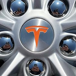 Logo Decal Wrap for Tesla Model S, Facelift, 14-pc