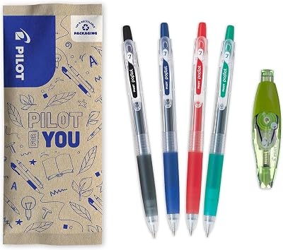 - 4er Pop'Lol + Korrektor - Gel-Tintenroller - 4 Farben