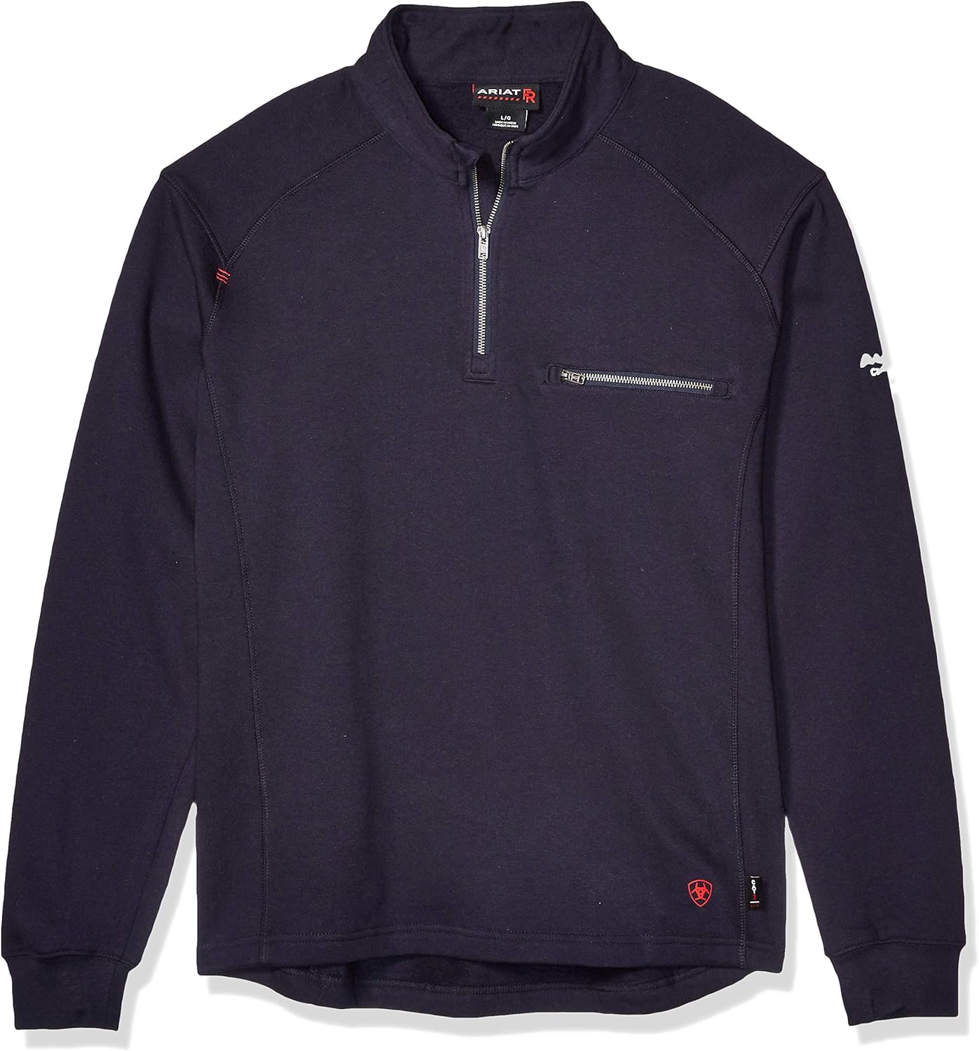 Ariat Men's Big and Tall Flame Resistant Rev 1/4 ZipShirt: Clothing
