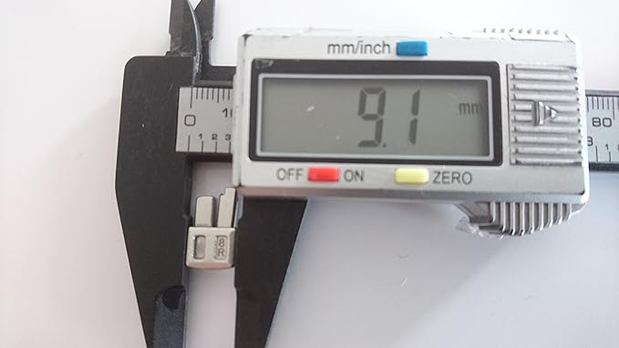 Unbekannt Reißverschlüsse Reparatur Set Gr.7 Farbe Silber Kastenteil und Steckteil