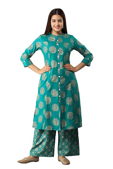 Women's Cotton A-Line Kurta