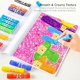 Shuttle Art Tempera Paint Sticks 15 Solid Colours for Children view 4