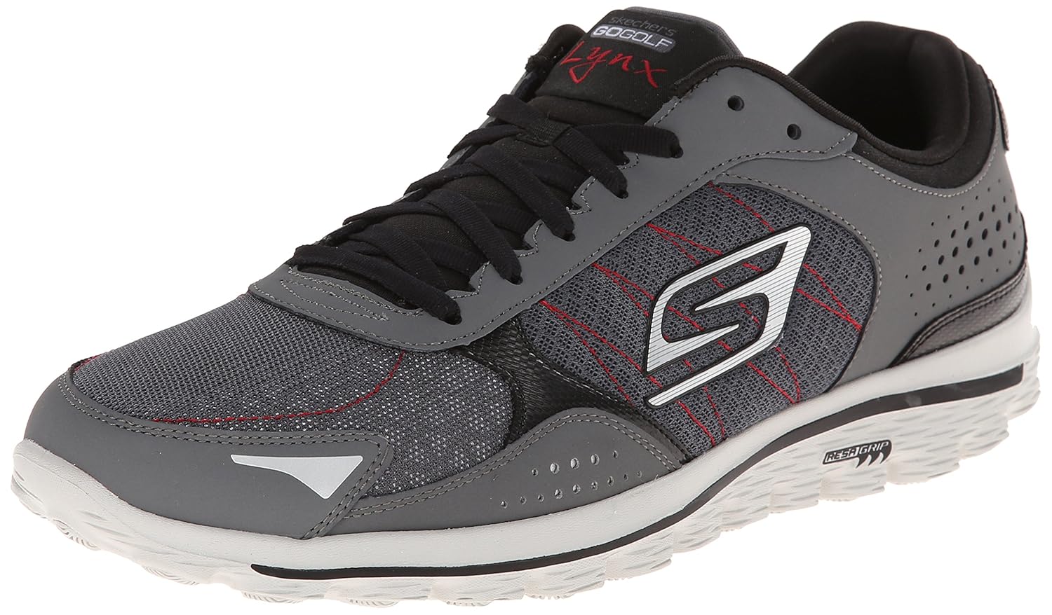 Skechers Performance Men's Go Golf 2 Lynx Shoe, Charcoal