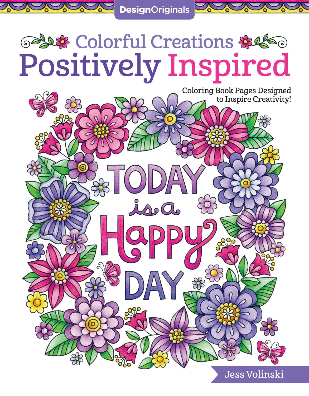 Amazoncom Colorful Creations Positively Inspired Coloring