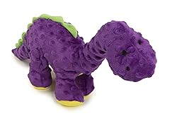 goDog Dinos Bruto Squeaky Plush Dog Toy, Chew Guard