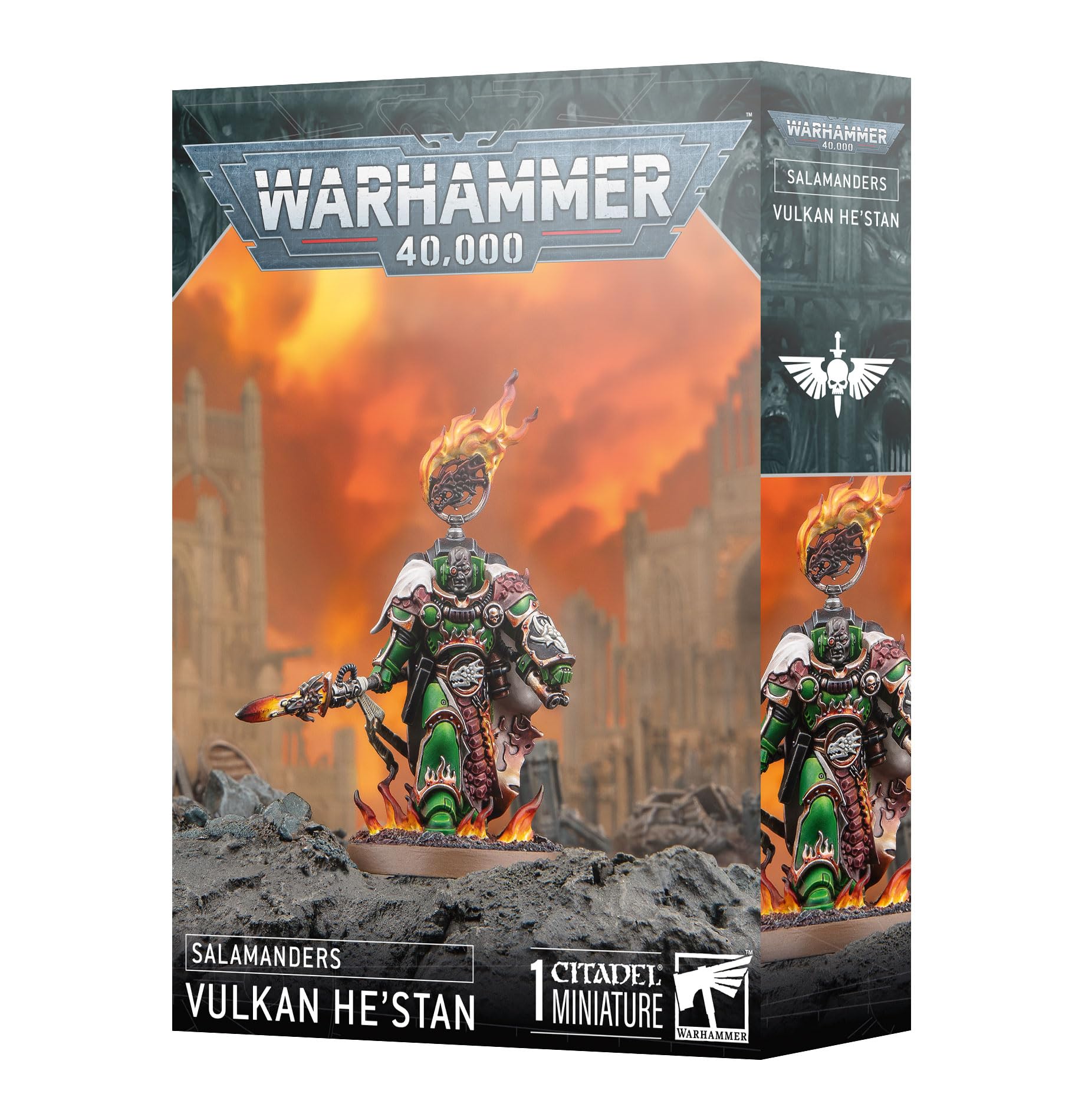 Games Workshop - Warhammer 40,000 - Salamanders: Vulkan He`stan (Hestan)
