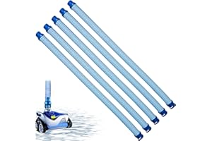 MEROUK 5 Pack Pool Cleaner Hose for Zodiac MX6 MX8 X7 T3 T5, R0527700 Twist Lock Replacement Pool Vacuum Hoses, 39" Swimming Pool Cleaning Kit with 1 Year Warranty