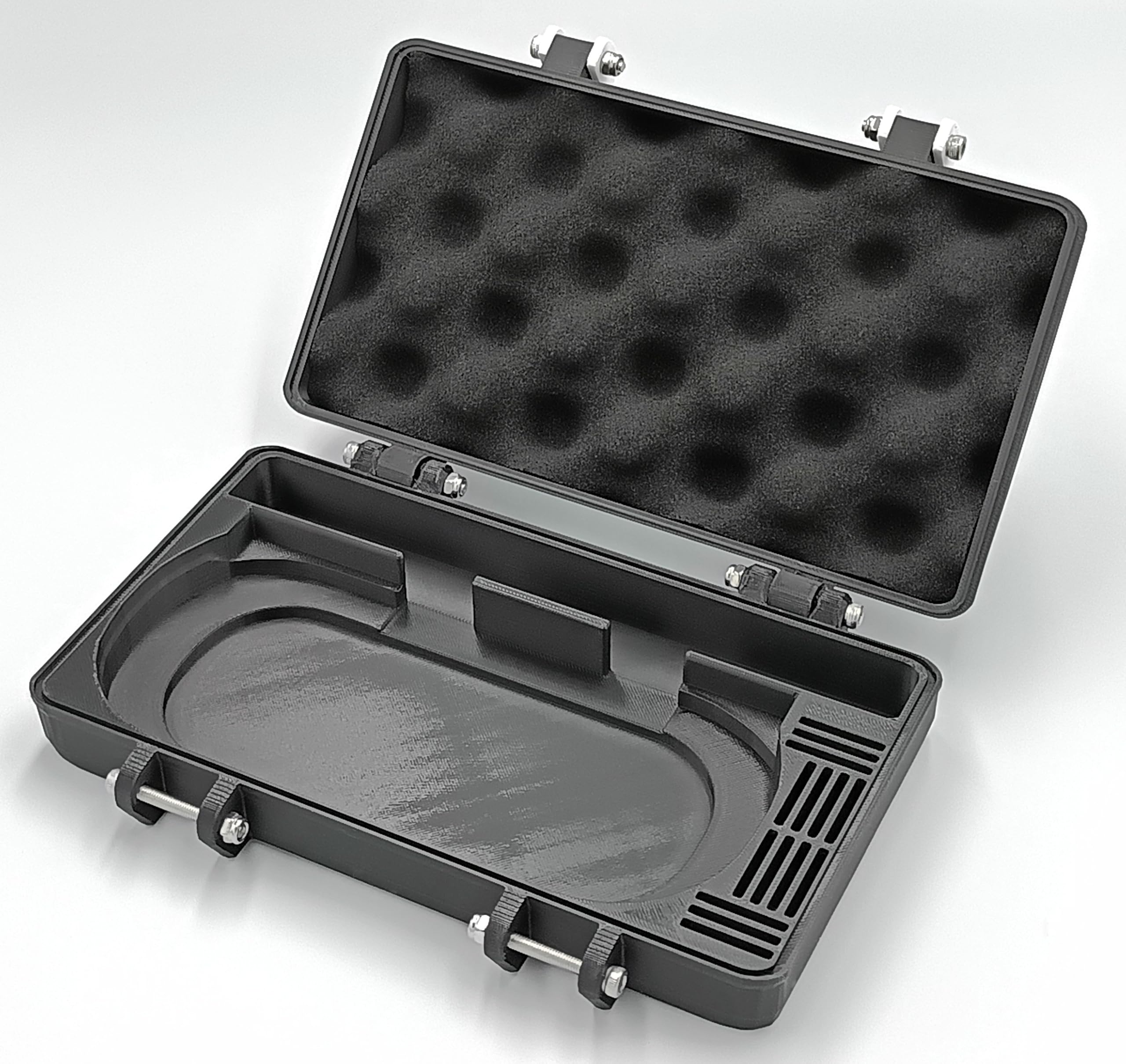 Rugged Protective Carrying Case for PS Vita 1000 - Holds 14 Games and USB Cable