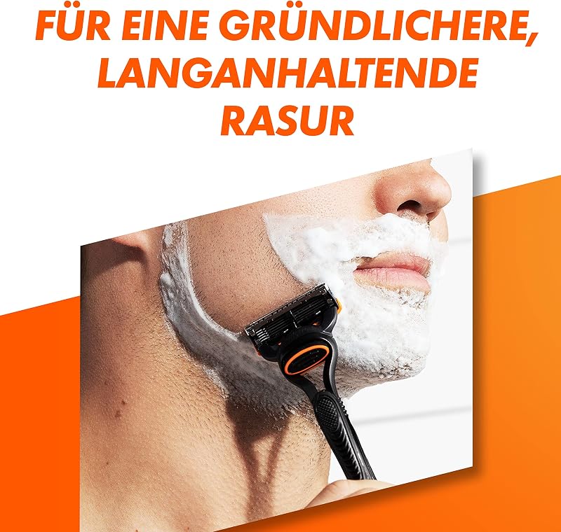 Fusion 5 Rasierer Herren, Metall, Schwarz
