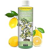 Liquid Lemon Tree Fertilizer by Perfect Plants | Citrus Plant Food for Fast Growth and Happy Live Lemon Trees | 6-3-3 Formula Rich in Nitrogen and Other micronutrients (8oz)