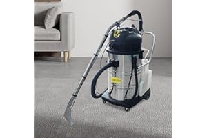 LIANDU-US Commercial Carpet Cleaner 16 Gallon Carpet Cleaning Machine 2110W Car Detailing Carpet Cleaner Extractor Carpet Shampooer Sofa Curtains Steam Cleaning Vacuum Washing Cleaner Machine