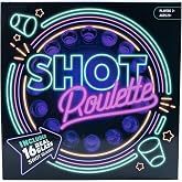 Endless Games Roulette Party Game &ndash; Spin the Wheel Tabletop Challenge for Game Night &amp; Parties | Includes Real Glass Mini Cups &amp; Classic Spinner Set |for 2+ Players