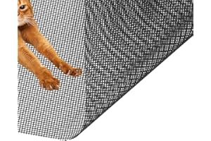 36 x 100 in Pet Window Screen Mesh, Cat Proof Window Screen Replacement, Dog Screen Door Mesh, Screen Mesh Roll, Porch Screen