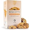 Gusta Authentic Soft Biscotti Cookies Made in Tuscany, Italy - Candied Orange - Original Two Bites Size - All Natural Ingredients - Fresh & Genuine Italian Dessert Treats - 17.64oz