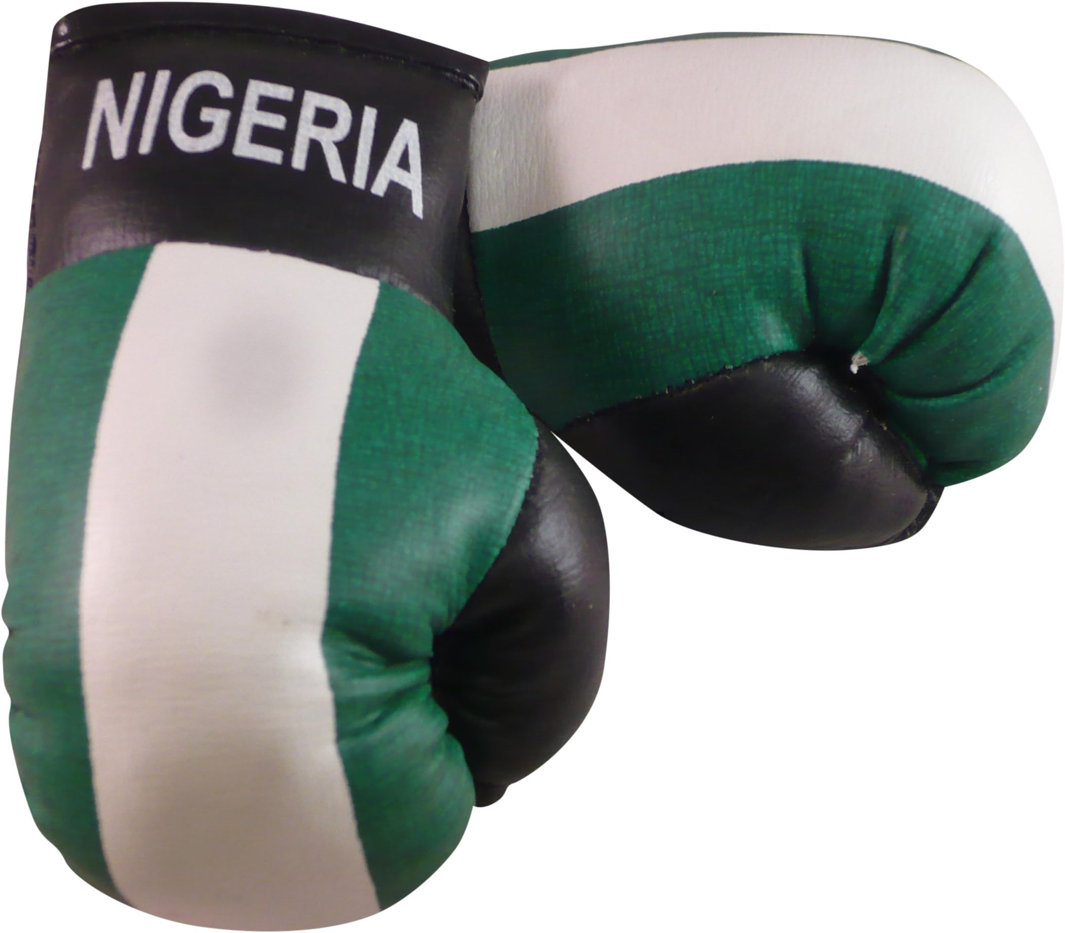 NIGERIA MINI BOXING GLOVES BY CRAZY LIZARD