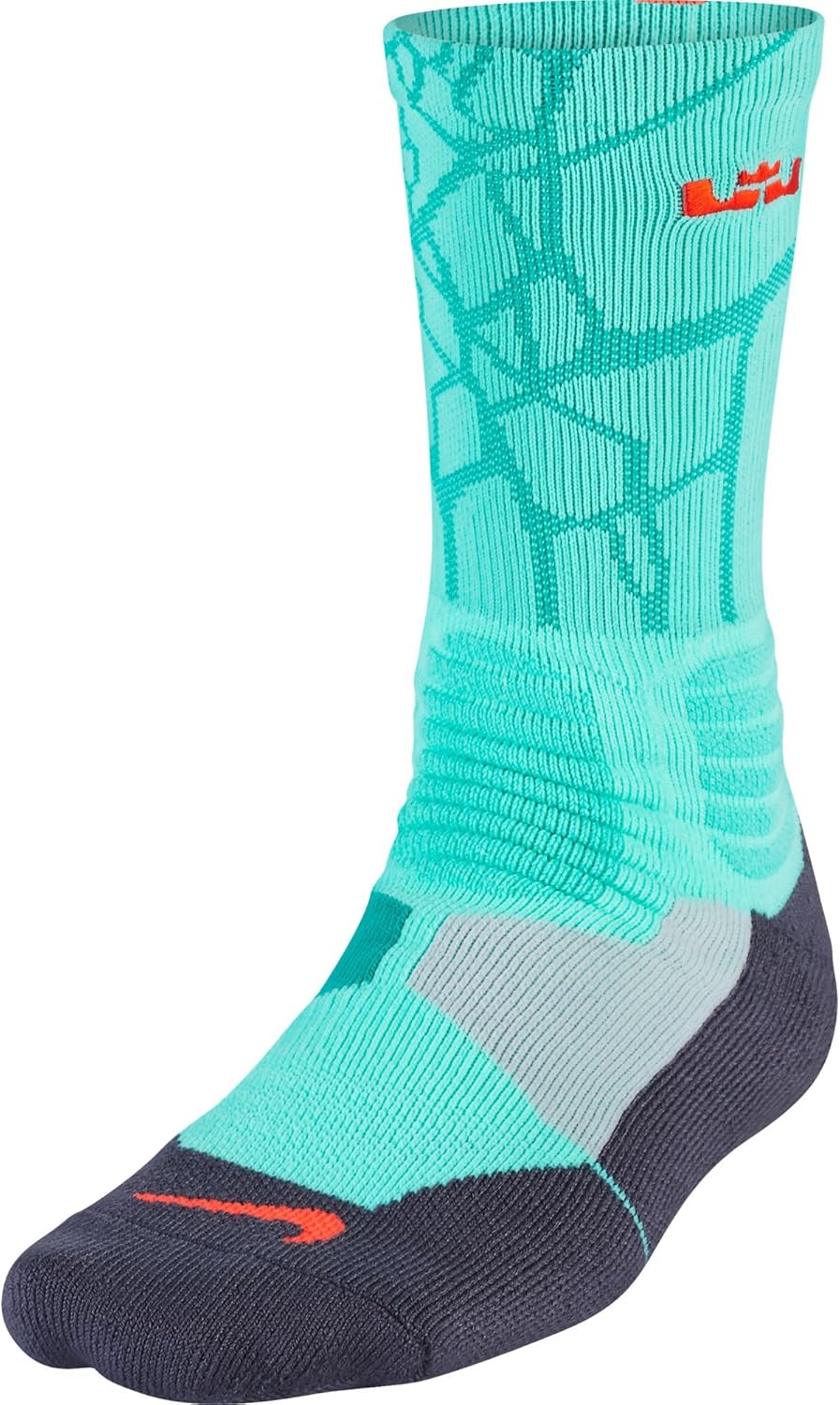 green nike basketball socks