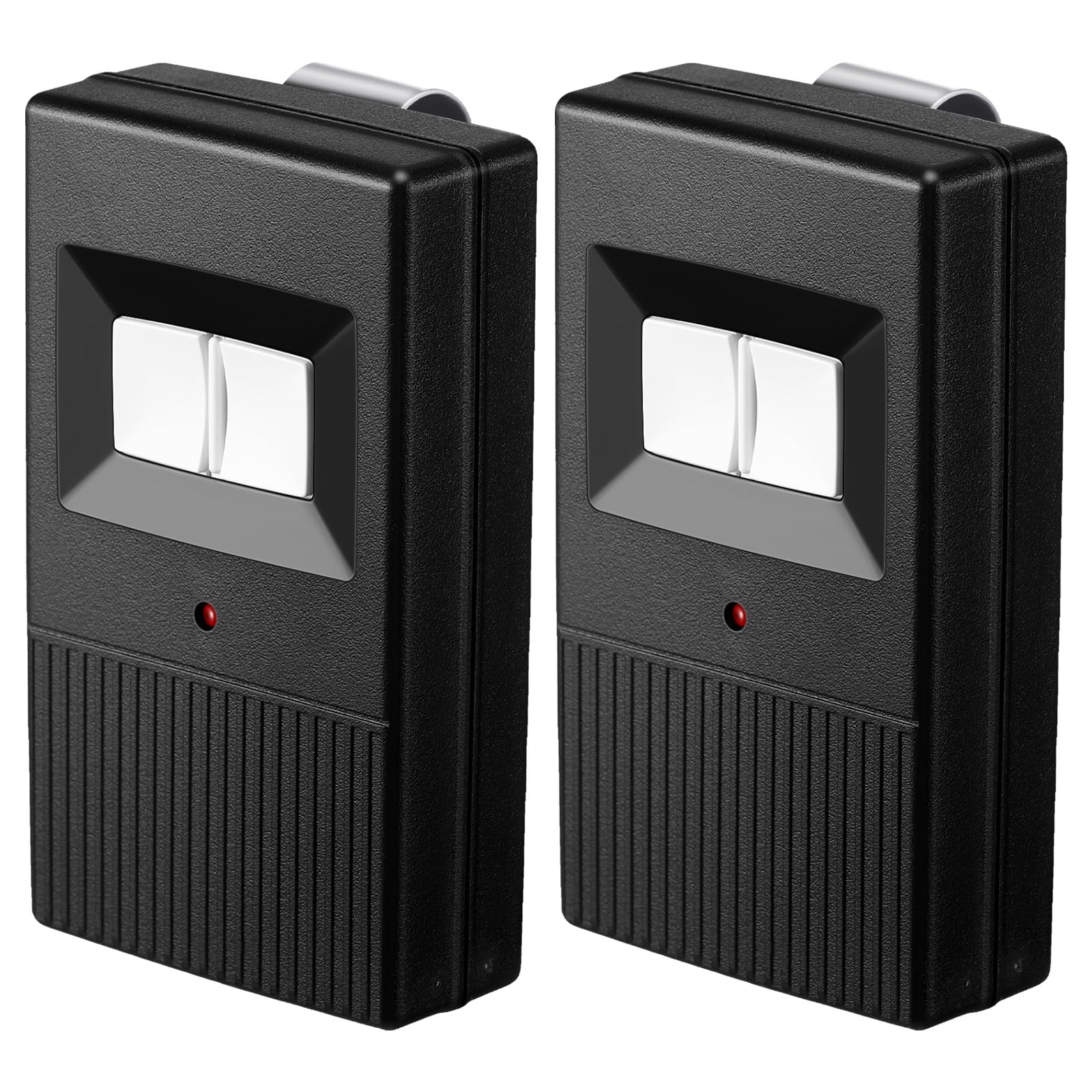 Photo 1 of Kingdder 2 Pcs 8 Dip Switch Garage Door Remote Two Button Garage Remote Compatible with Linear Delta 3 (DT DTA DTD DTC DNT00002A) Opener 310mhz, Control 2 Different Doors Simultaneously