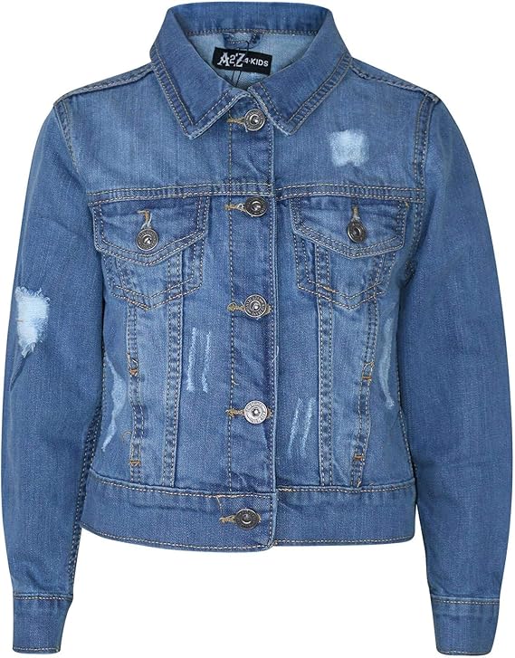 ripped bottom denim jacket