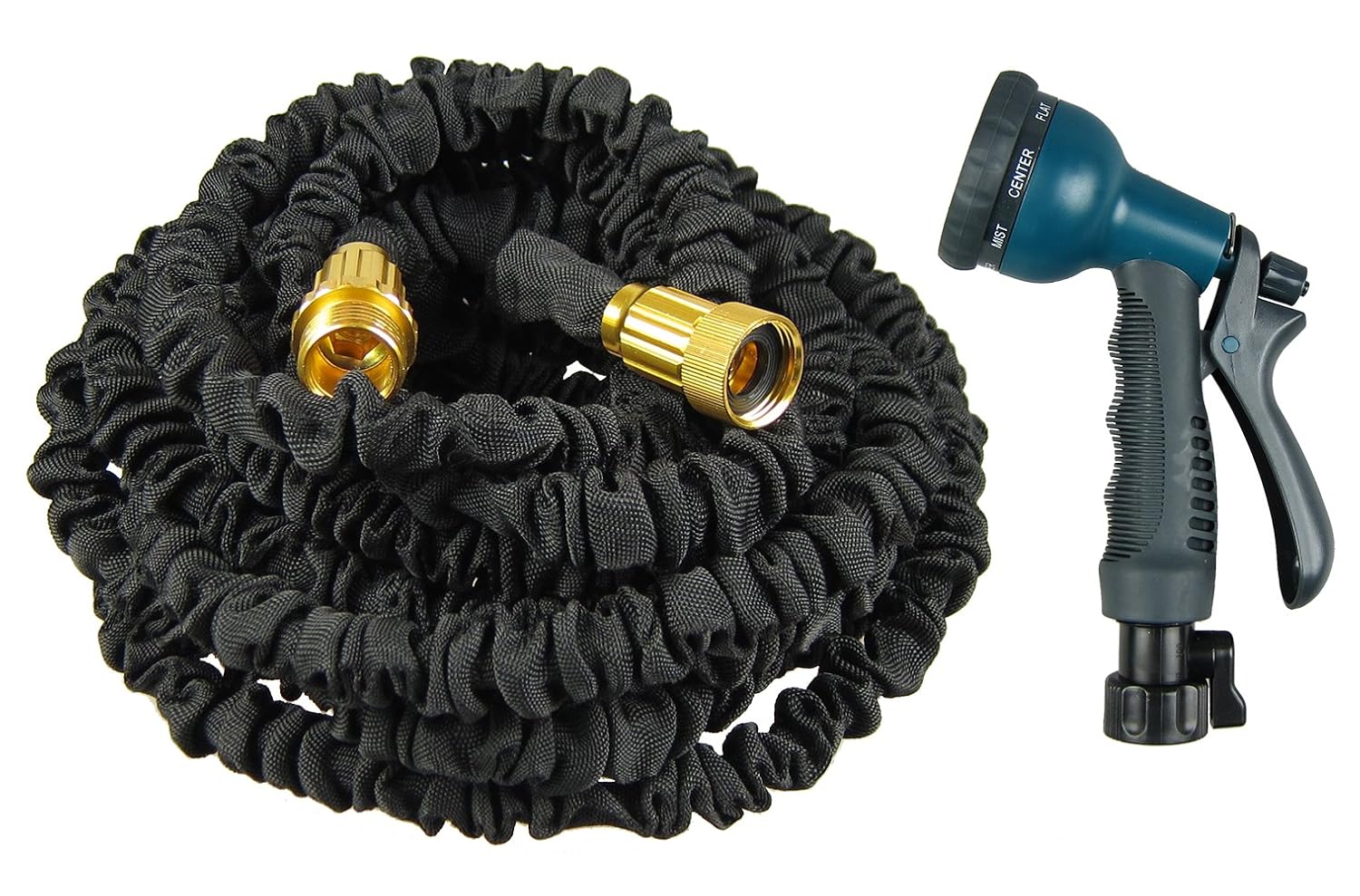 The Fit Life 75ft Expandable Garden Hose Strongest Magic Hose New