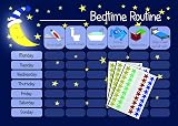 kids2learn Morning Bedtime Routine Reward Charts Twin Pack 270 Stickers view 2