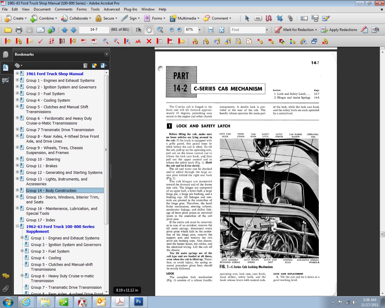 1961-63 Ford Truck Shop Manual: Ford Motor Company, David E. LeBlanc:  9781603710701: Amazon.com: Books