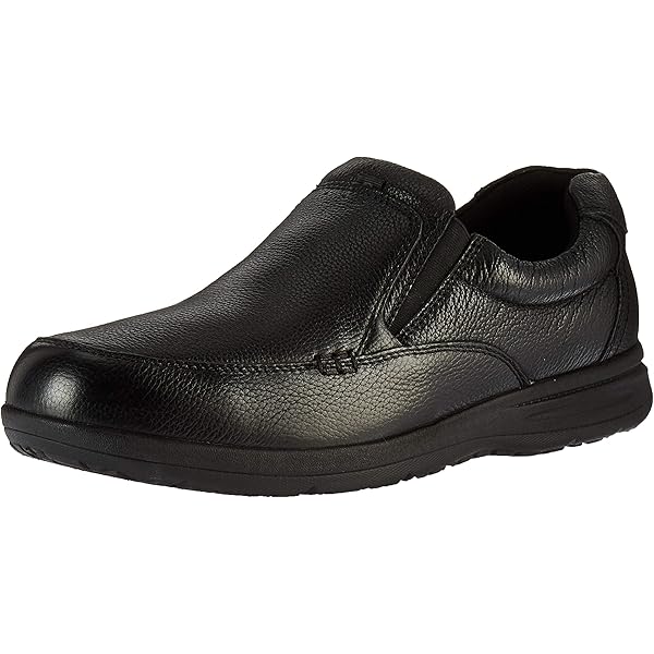 靴 ARTS&SCIENCE New side gore slip-on side-gore-black-mens-shoes-sas