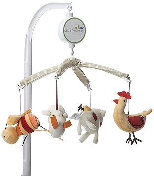 farm animal crib mobile