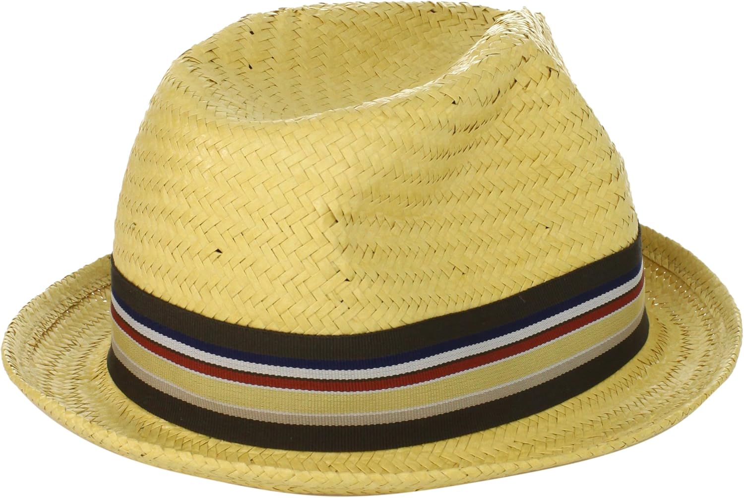 Brixton Men's Castor Straw Fedora Hat: Clothing