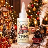 3.4 oz Model Train Smoke Fluid, Unscented Smoke Fluid for Model Trains | Universal Model Train Smoke Liquid, Realistic Steam Effect for Smoke-Equipped Model Trains and Steam Locomotives