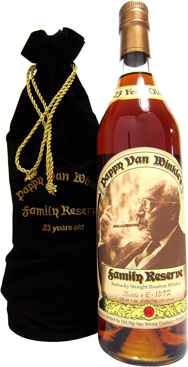 Pappy Van Winkle S 23 Years Family Reserve Handmade Limited Kentucky Straight Bourbon Whiskey 47 8 Vol Amazon De Bier Wein Spirituosen