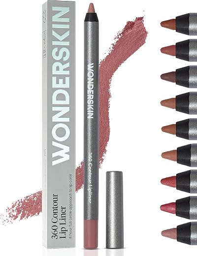 Wonderskin 360 Contour Lip Liner Nude Blush Long Lasting Waterproof