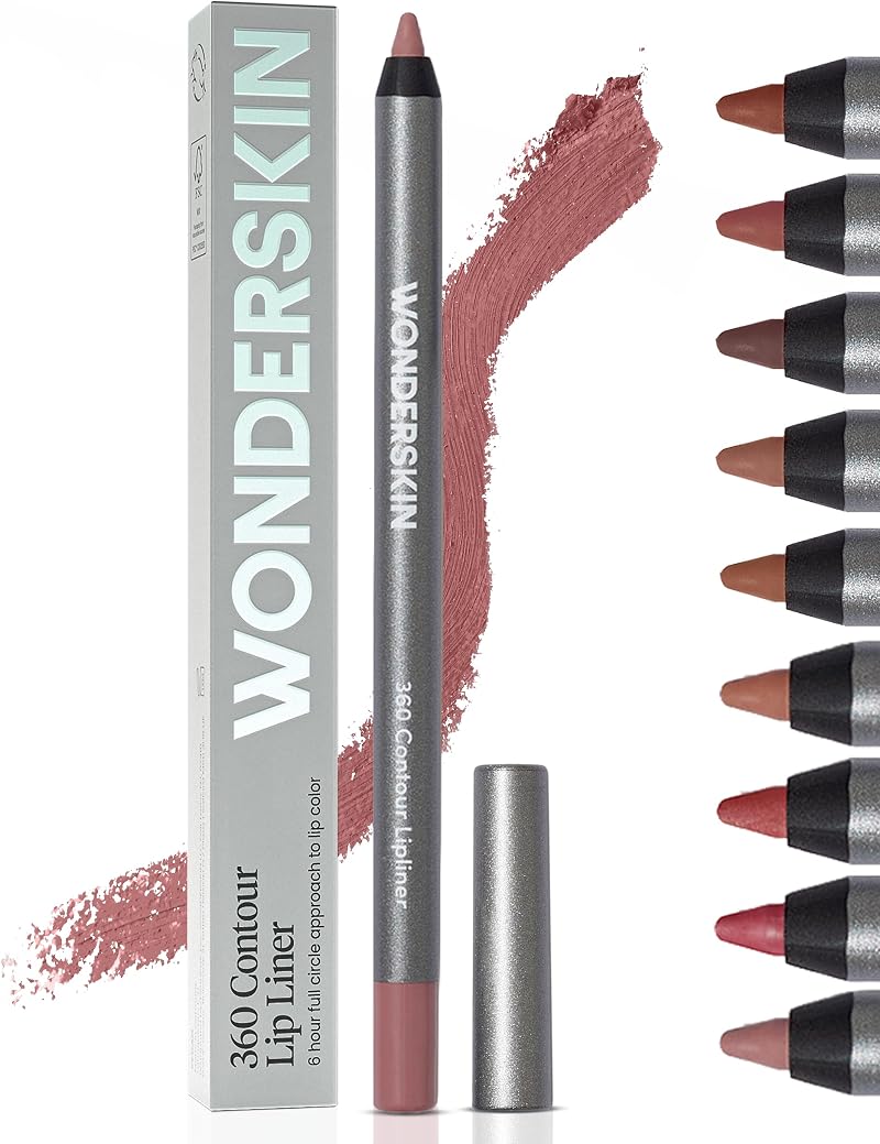 Wonderskin 360 Contour Lip Liner Nude Blush Long Lasting Waterproof
