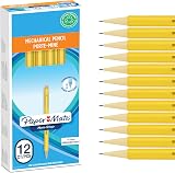 Paper Mate Non-Stop Mechanical Pencil 0.7mm HB Yellow Barrel 12 Count